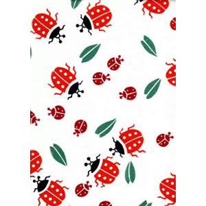 戸田屋商店 梨園染 手ぬぐい 天道虫 697