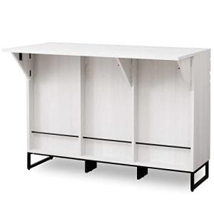 moca company Cloudear 間仕切り バタフライ カウンターテーブル ホワイト