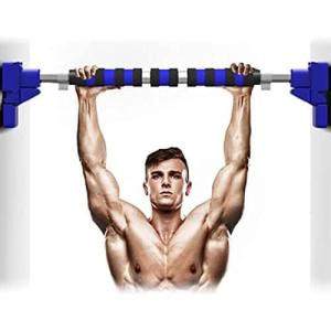 iimono117 懸垂バー 筋トレ 突っ張り 懸垂棒 幅70〜90cm 耐荷重100kg ネジ不要 傷つかない 自宅 筋トレ ドアジム フィットネス 鉄棒 懸垂棒 運動不足対策