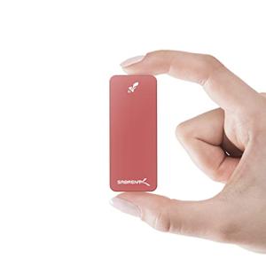 SABRENT 1TB SB-1TB-NANO-RED ロケットナノ外付けアルミニウムSSD レッド
