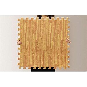 ジョイントマット 大判 60cm 6畳 32枚 木目調 ベビー マット 防音 吸収 厚さ2cm