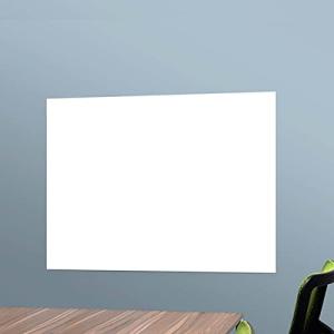 ottostyle.jp 貼って剥がせる ホワイトボード シート 120cmx90cm ハサミやカッターでカットが可能 磁石対応 会議 打ち