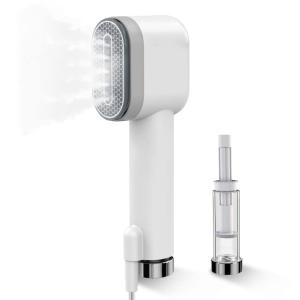 アイロン 衣類スチーマー ハンガーにかけたまま スチームアイロン シワ伸ばし パワフル 連続スチーム 25秒立ち上がり 水漏れ防止