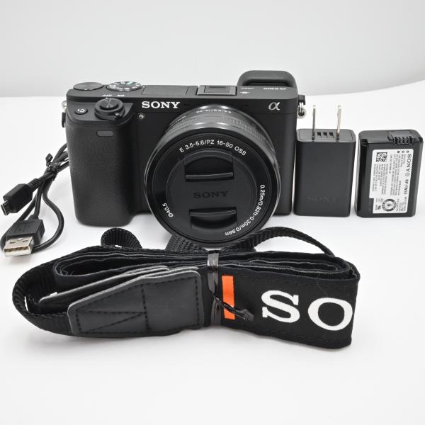 SONY(ソニー) ミラーレス一眼 α6300 パワーズームレンズキット E PZ 16-50mm ...
