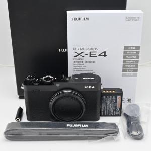 ショット数僅か『62』 富士フイルム(FUJIFILM) ミラーレスデジタルカメラ X-E4 ボディ ブラック｜guchiiii