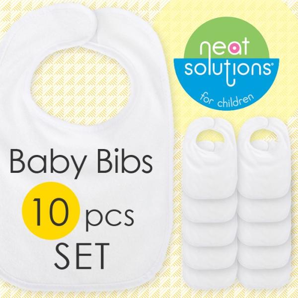 【販売終了】 スタイ よだれかけ 名入れ 無地 neat solutions ニートソリューション ...