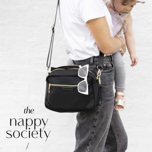 マザーズバッグ おしゃれ ブランド 合皮 The Nappy Society ナッピーソサエティー クロス ボディ バッグ