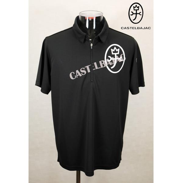★２０２４ 春夏 ・５０%OFF・ カステルバジャック【*002*】クールコアチビ衿ハーフZIPポロ...