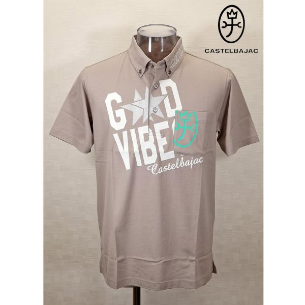 ★２０２４ 春夏 ・５０%OFF・ カステルバジャック【*002*】クールローレル刺繍+Pt入り半袖...