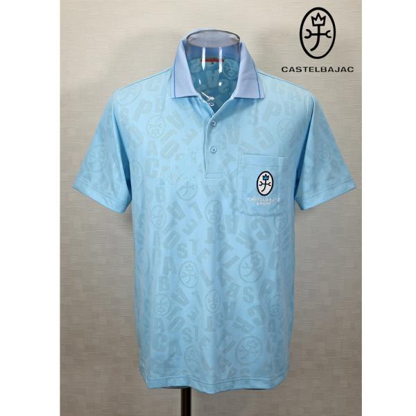 ★２０２４ 春夏 ・５０%OFF・ カステルバジャック【*002*】メッシュ刺繍入半袖ポロ＜Mサイズ...