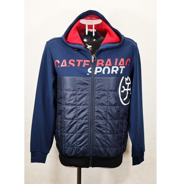 カステルバジャック【*2023秋冬半額SALE*】50％OFF・フルジップパーカー＜Mサイズ・Lサイ...