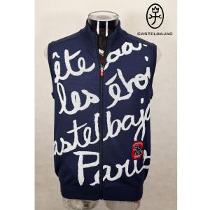 CASTELBAJAC（カステルバジャック） LL(50) 30%OFF ニットベスト