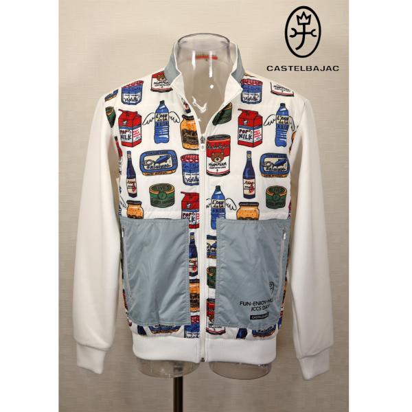 ★２０２４ 秋冬・カステルバジャック・50％OFF【*002*】パッケージ総柄昇華転写中綿入りトラッ...