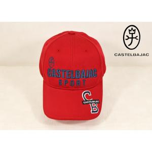 ★２０２４ 秋冬 カステルバジャック30％OFF【*002*】立体ロゴ刺繍入りキャップ-bb543