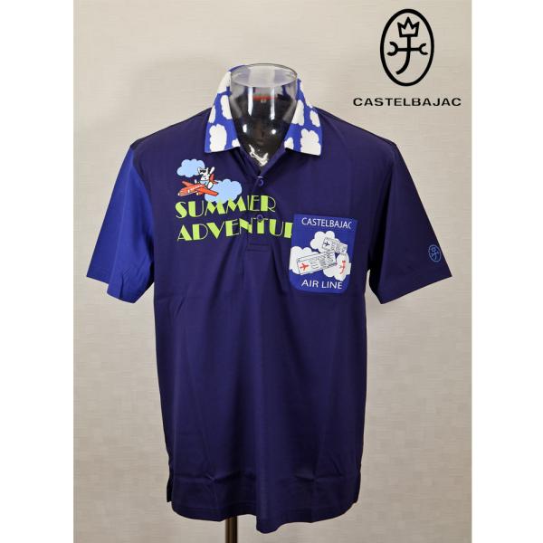★２０２５ 春夏 新作・３０%OFF・ カステルバジャック【*002*】半袖ポロシャツ＜Lサイズ・L...