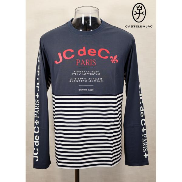 ★２０２５ 春夏 カステルバジャック【25周年*002*】40％OFF 切替長袖 長袖Ｔシャツ＜Lサ...