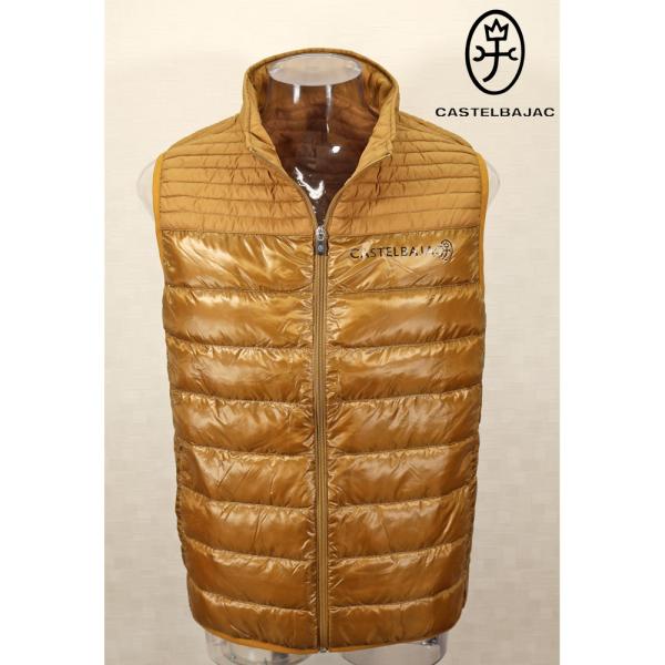 ★２０２５ 秋冬 新作 カステルバジャック【*002*】３０%OFF・ファイバーダウンベスト【軽量ダ...