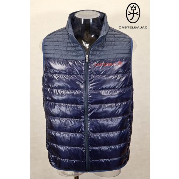 ★２０２５ 秋冬 新作 カステルバジャック【*002*】３０%OFF・ファイバーダウンベスト【軽量ダ...