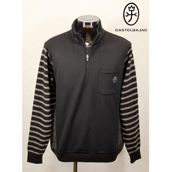 ★２０２５ 秋冬 新作 カステルバジャック【*002*】３０%OFF・ジップ・プルオーバー・トレーナ...