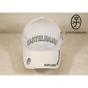 ★２０２５ 秋冬 新作 カステルバジャック【*002*】立体ロゴ刺繍入りスポーツ ゴルフ・カジュアル...