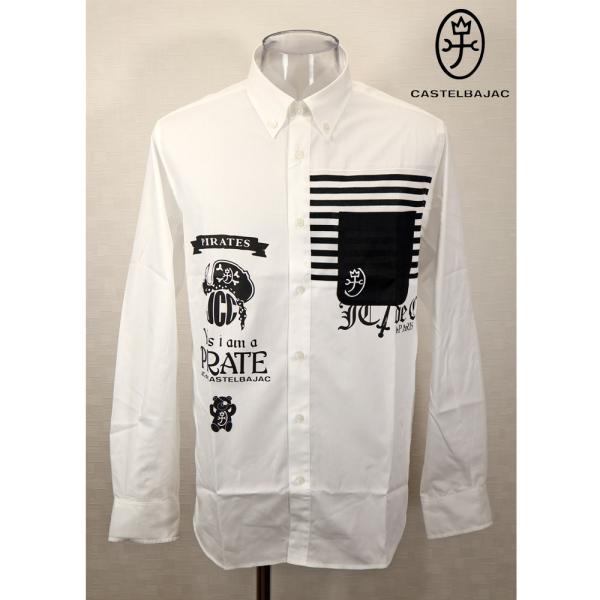 ★２０２６ 春夏 新作 カステルバジャック【*002*】長袖・ボタンダウンシャツ＜Mサイズ・Lサイズ...