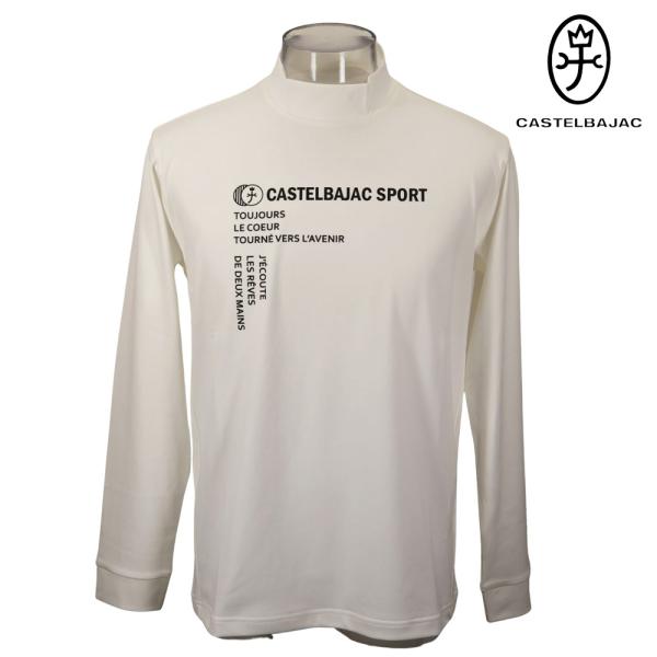 ★２０２６ 秋冬 ・新作 カステルバジャック【*002*】スムース・ハイネックＴシャツ＜Mサイズ・L...