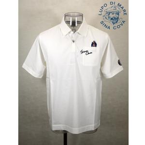 ★シナコバ【*001*】【25周年*001*】＜４0％ＯＦＦ＞【gs1】春夏半袖ポロシャツ＜M・LL＞オフホワイト-ea352