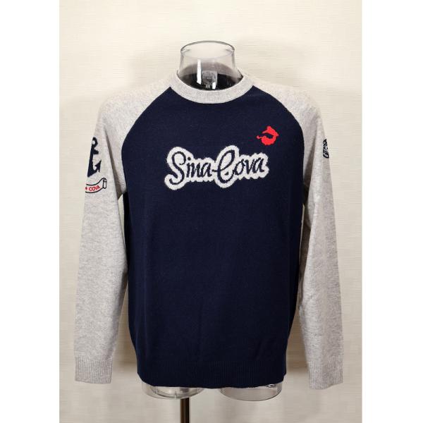 ★シナコバ【*001*】＜３０%OFF＞秋冬クルーネックセーター【カシミヤ100％】 ＜Mサイズ・L...