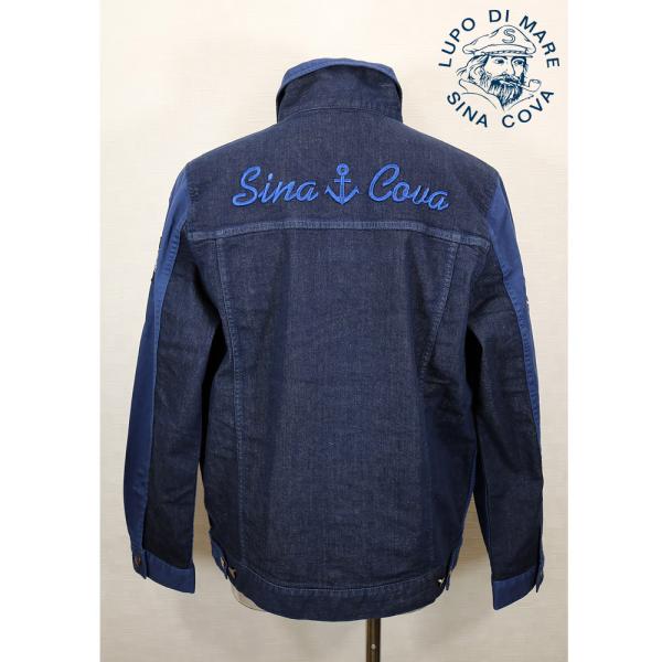 ★２０２４ 春夏 新作・３０%OFF・ シナコバ【*001*】デニムジャケット＜Lサイズ＞ネイビー×...