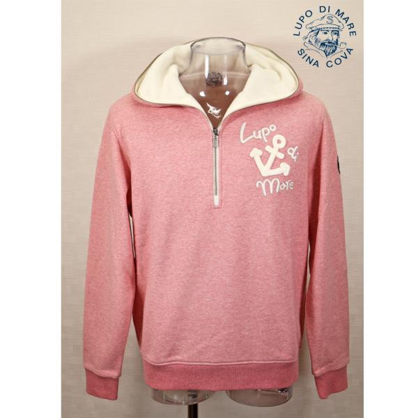 ★２０２４ 秋冬・シナコバ【*001*】【ebee】４0％OFF・ハーフＺＩＰパーカー＜Mサイズ・L...