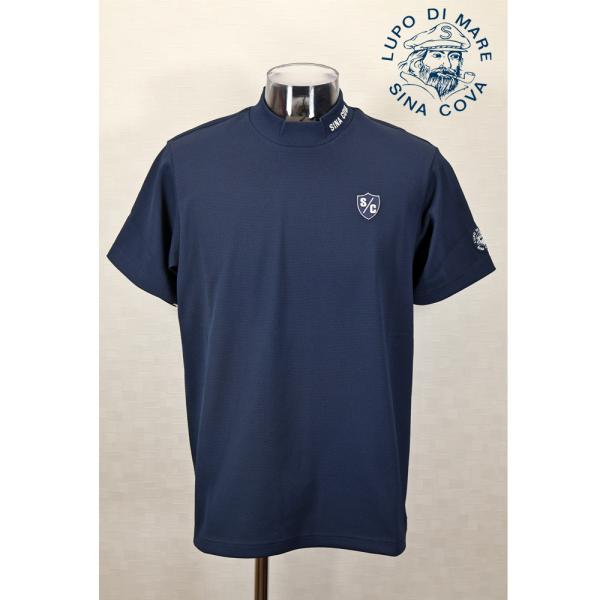 ★２０２５ 春夏　新作・３０%OFF・ シナコバ【*001*】半袖ハイネックＴシャツ （バックプリン...