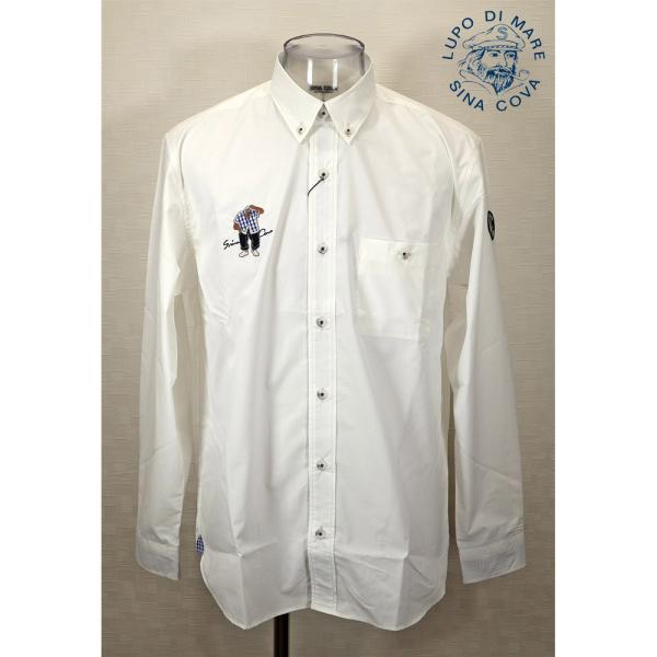 ★シナコバ 【*001*】＜30%OFF＞2025・春夏・長袖ボタンダウンシャツ＜Mサイズ・Lサイズ...