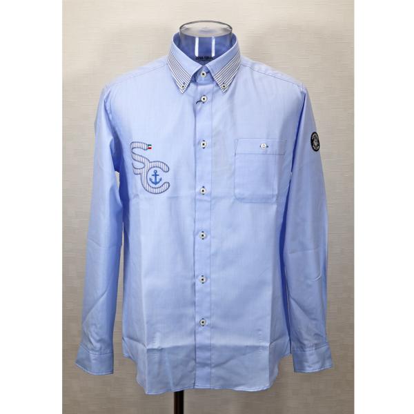 ★２０２５ 春夏　新作・３０%OFF・ シナコバ【*001*】長袖ボタンダウンシャツ＜Lサイズ・LL...