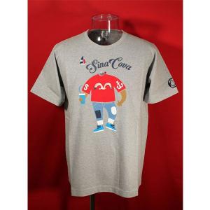 ★シナコバ【*店舗移転SALE*】春夏半袖Ｔシャツ  ＜Ｍサイズ・Lサイズ・ＬＬサイズ＞モクグレー-kd279｜Guest-one