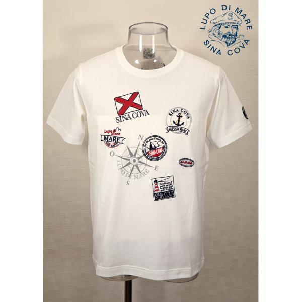 ★シナコバ【*001*】【*BIG SALE*】50％OFF・春夏半袖Ｔシャツ＜Mサイズ＞白-kh1...