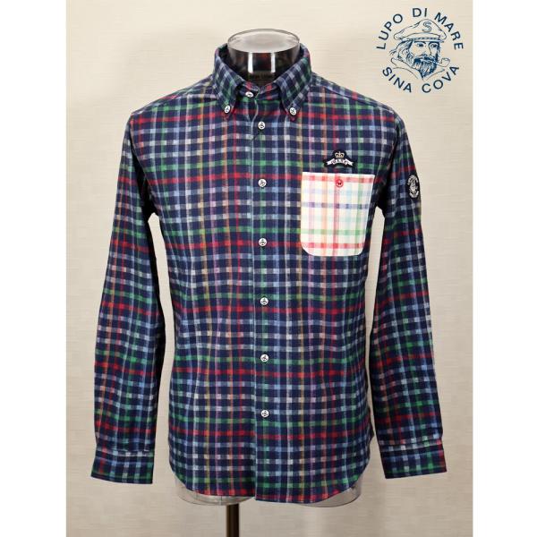 ★シナコバ【*001*】【*BIG SALE*】50％OFF・秋冬長袖ボタンダウンシャツ＜Mサイズ・...