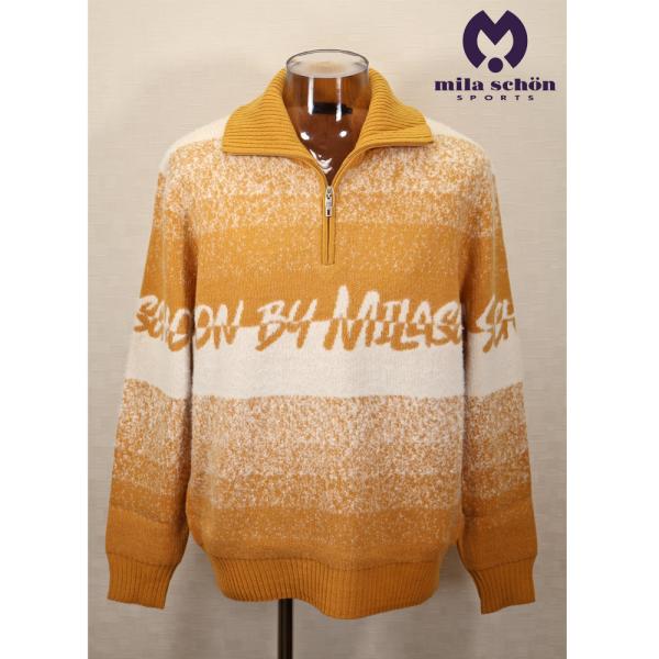 ★２０２５ 秋冬 新作 ミラショーン【*004*】３０%OFF・ジッアップ・セーター＜Mサイズ・Lサ...