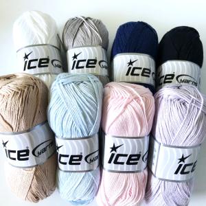 ICE Yarns ベビー ギザコットン毛糸