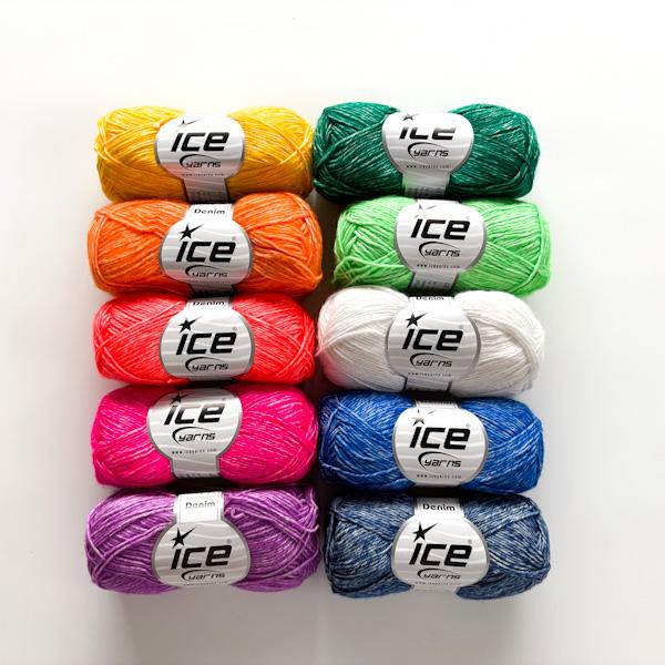 ICE Yarns デニム アクリルコットン毛糸