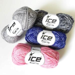 ICE Yarns デニム アクリルコットン毛糸