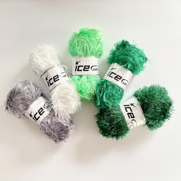 ICE Yarns アイラッシュ100ｇ 毛糸
