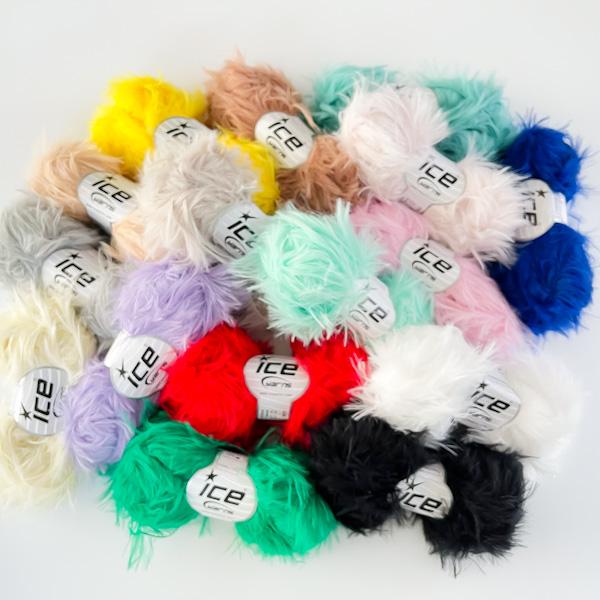ICE Yarns フェイクフェザー毛糸