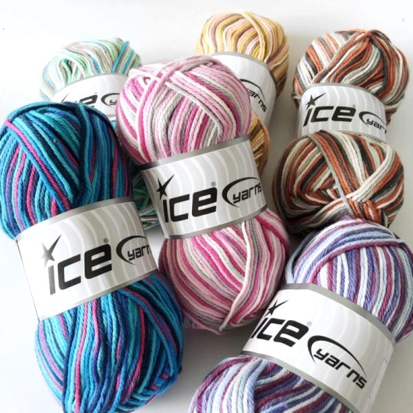 ICE Yarns プラッドコットン毛糸