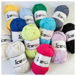 ICE Yarns チューブコットンジャンボ毛糸