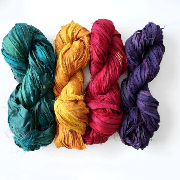 リサイクルサリーリボン colors 80g