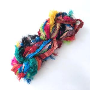 リサイクルサリーリボン Fluffy Jewel｜guild-yarn