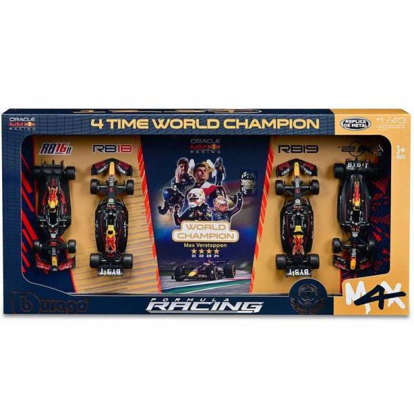 F1/フォーミュラ1 1：43スケール ダイキャストミニカー/オラクル・レッドブル 4タイム ワール...