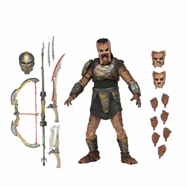 プレデター:バッドランド アルティメット 7インチ アクションフィギュア/デク（トレーニングアーマー...
