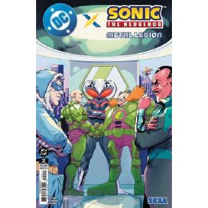 DC X SONIC THE HEDGEHOG THE METAL LEGION #2 (OF 5)＜Aカバー＞