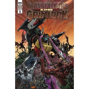TRANSFORMERS KING GRIMLOCK #3 (OF 5)＜C 限定カバー＞